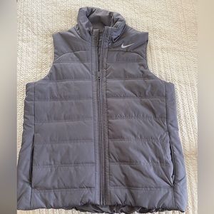 Nike gray men’s puff vest, men’s size XL